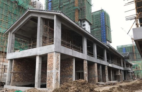 保利 清河宋街 7月建設進度 商業(yè)工程進度駛入快車道