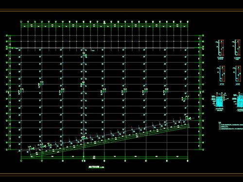 3幢輕鋼結構廠房全套施工圖紙解析 建筑、結構、水電與土建一體化設計